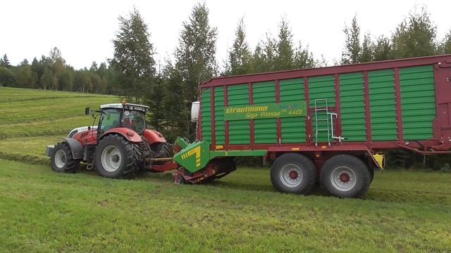 Strautmann Demo 2018 | Strautmann Giga Vitesse 4401 CFS ja Steyr 6225 CVT Põlvamaal смотреть онлайн