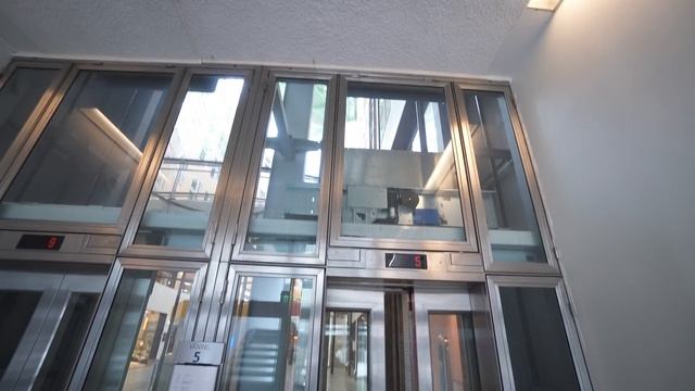 Sweden, Stockholm, Söderhallarna, 2X KONE elevator смотреть онлайн