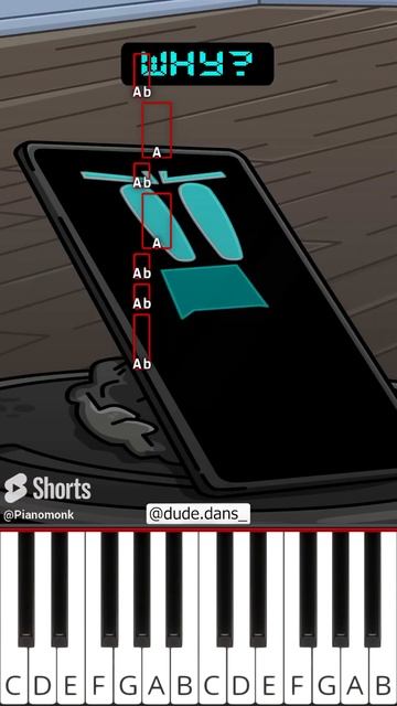 The Sun is a Deadly Laser (@dude.dans_) Animation Meme - Octave Piano Tutorial смотреть онлайн