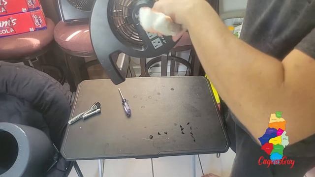 Desarmar Abanico Lasko Max Perfomance(Sam's Club)