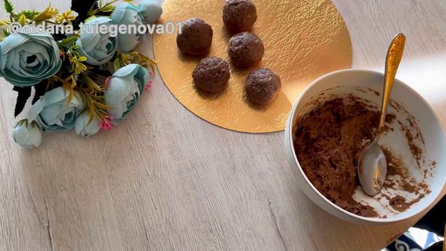 Dessert.Екі қоспадан 15 минутта дайын болатын десерт. смотреть онлайн