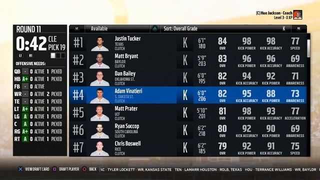 NFL FANTASY DRAFT CHALLENGE! BUILD YOUR BEST OFFENSIVE TEAM EVER! CAN YOU GO 16-0? MADDEN 18 смотреть онлайн