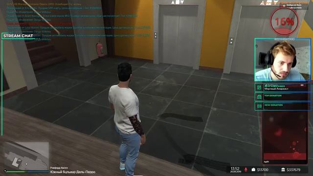 Режим работяги на RedAge #1 [LS News] 20.09.2019 + активное общение с чатом [The1nfluence] GTA 5 смотреть онлайн