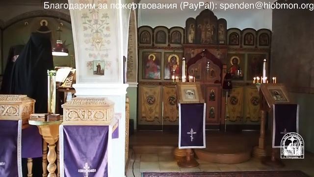 Часы, изобразительные и вечерня, 6-я седмица Поста, среда. смотреть онлайн