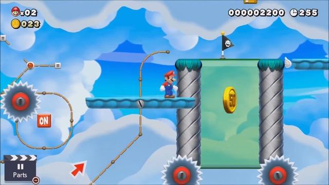 Super Mario Maker 2 | ON/OFF Rail Switch | (Job 80) Story Mode Guide 😁