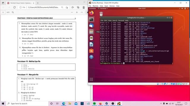 Perintah Dasar Sistem Operasi Linux смотреть онлайн