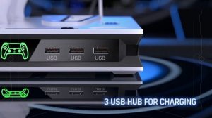 зарядноая док-станция для джойстиков PS5