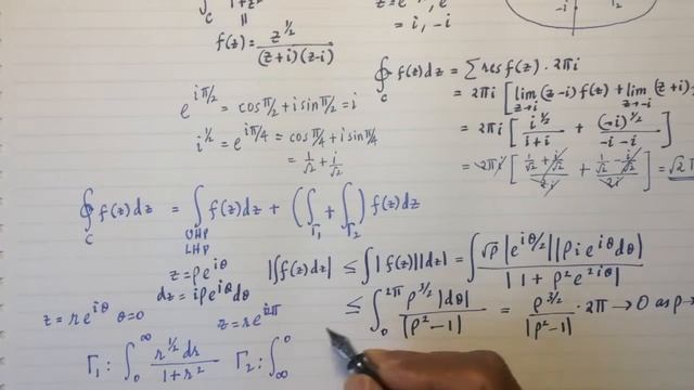 MM87: contour integrals—branch points and branch cuts смотреть онлайн