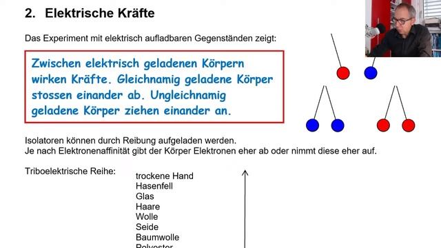 Physik KME: Elektrostatik 2 Elektrische Kräfte смотреть онлайн