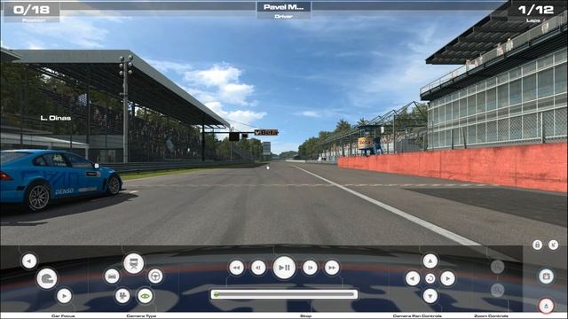 RaceRoom SRS WTCC 2017 Monza смотреть онлайн