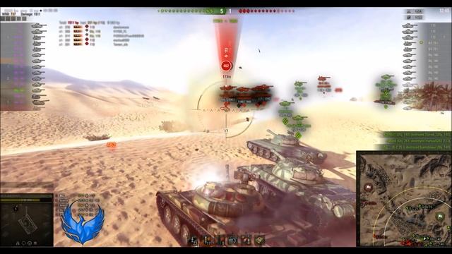 SANTI vs TDSTR || Clan War Tier 10 - Sand River || World of Tanks [Campaign] смотреть онлайн