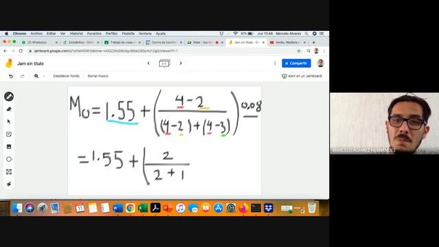 Estadística Y Probabilidad. Clase 6 (Continuación): Media, Moda Y Mediana.