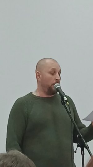 Поэт Игорь Ефремов (Фармазюк). Творческая встреча в Республиканской библиотеке,г.Абакан, 22.01.2025г