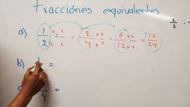 FRACCIONES EQUIVALENTES (FÁCIL) смотреть онлайн