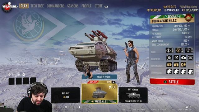 World of Tanks Console 2021/08/02 - Arctic H.I.S.S & Balance Changes Preview with MintoVimto смотреть онлайн