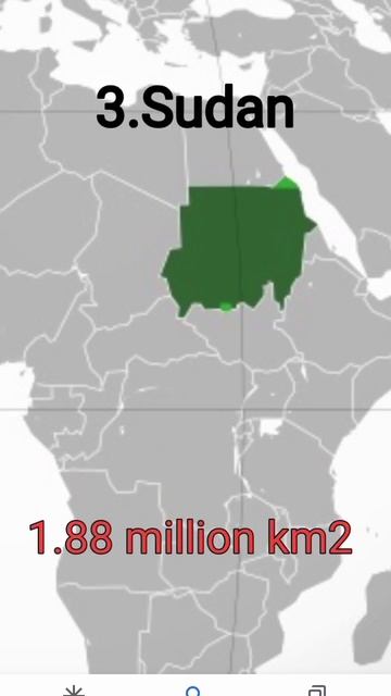 Top 5 Biggest Countries In Africa By Area