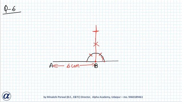 Ex11.2 Class X Q-5 Draw a line segment AB of length 8cm Q-6Let ABC be a right triangle in which AB= смотреть онлайн
