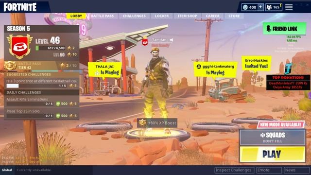 Fortnite Tamil :) !!!!🔴LIVE,Yeah we reached 9k subs finally.Thank you guys:),U are the best!!!! смотреть онлайн