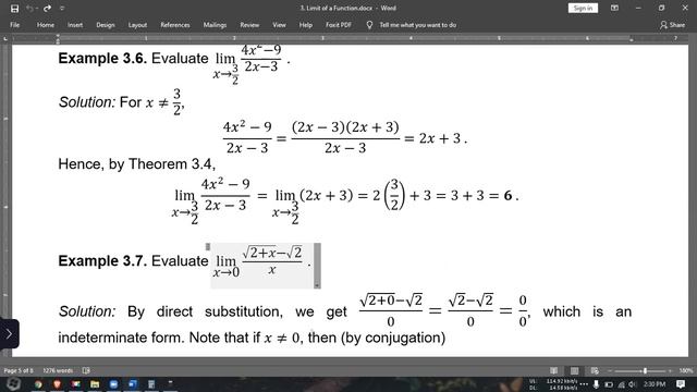 Limit of a Function смотреть онлайн