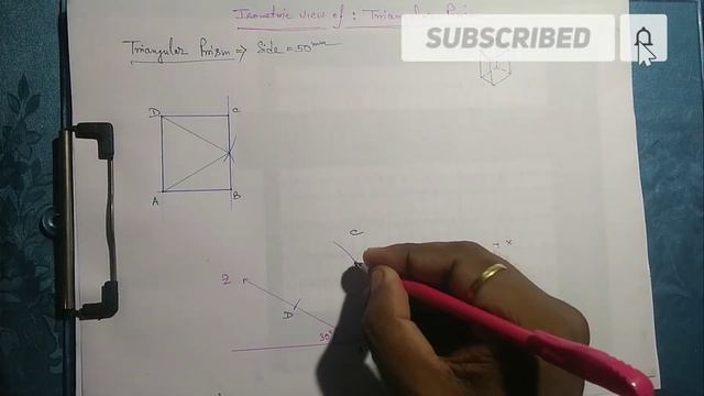 How to Draw Isometric View of a Triangular Prism ǀǀ Isometric View ǀǀ [Lecture - 6] ǀǀ tg's study смотреть онлайн