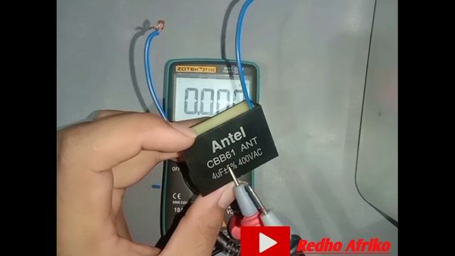 cara mengukur kapasitor