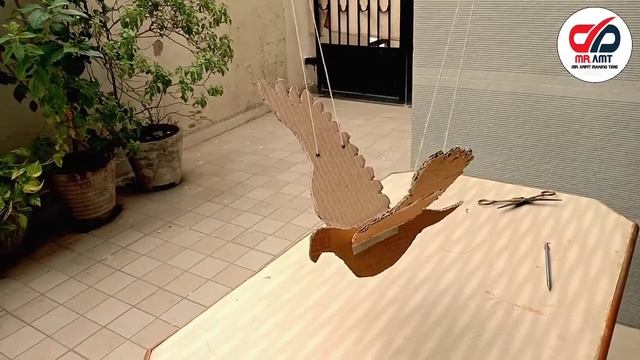 How to make a Flying Bird Mobile at Home| Amazing Flying Bird Mobile |invention смотреть онлайн