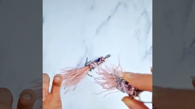 Серьги "Венера" с перьями смотреть онлайн