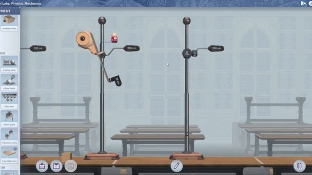 Virtual Labs. Mechanics. Tutorial