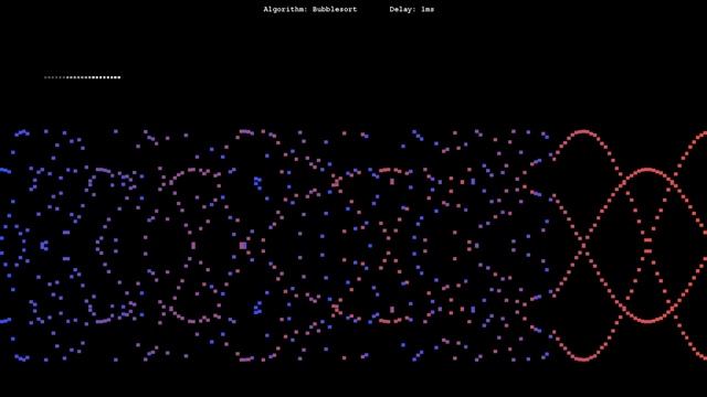 10 Sorts Visualized | Random Binary Color Gradients | Sinusoidal Waves смотреть онлайн