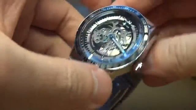 Winner Skeleton мужские часы