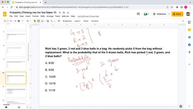 Probability from Basic to Advanced Level in GRE | 170 GRE Quant | GRE INSIGHT (Part-3) смотреть онлайн