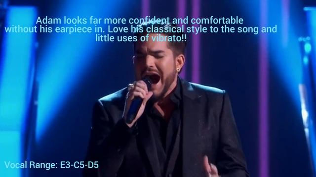 Adam Lambert Covers Believe By Cher 2018 Live (Mini Review And Vocal Range ) E3-C5-D5