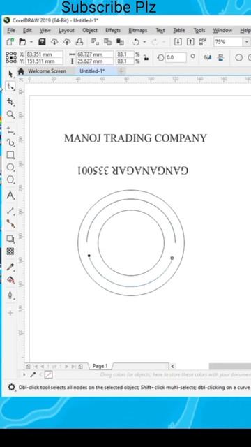 Make Stamp Coreldraw.#coreldrawtutorial #shorts #virel #makestemp #tipsandtricks #shortsvideo смотреть онлайн