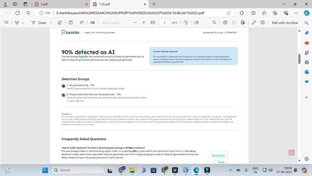 New Update in AI Turnitin plagiarism check | Less than 20% No AI Detection | AI Turnitin check смотреть онлайн