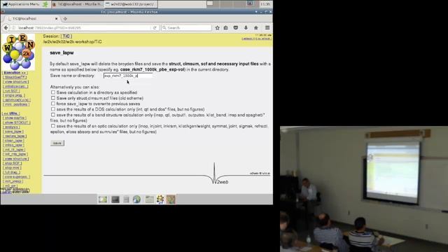 WIEN2k Workshop : Initialization, Scf-cycle, Electron Density, DOS And Band Structure