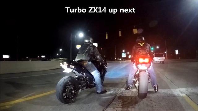 2016 Kawasaki Ninja H2 vs Bren Tuned S1000rr vs Turbo ZX14 vs Other H2's смотреть онлайн