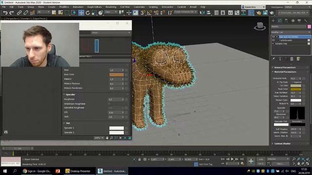 Работа с материалами в 3D Studio Max