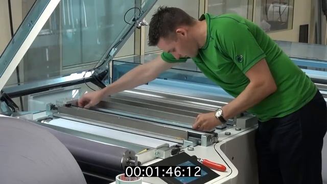 Roll change with semi-automated splicing process смотреть онлайн