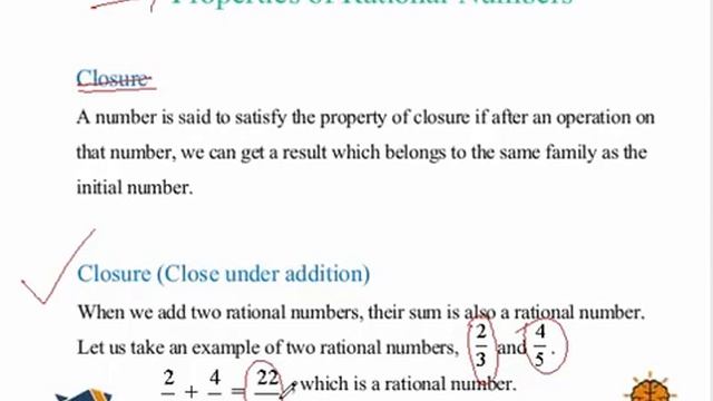 Rational Numbers: Introduction and Properties of Rational Numbers (Closure Property) смотреть онлайн