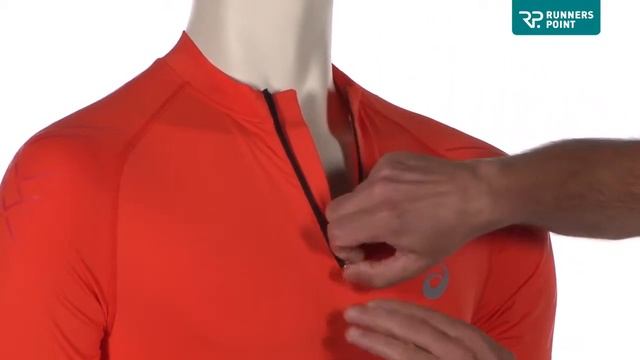 Asics INNER MUSCLE 1/2 ZIP Herren Laufshirt смотреть онлайн