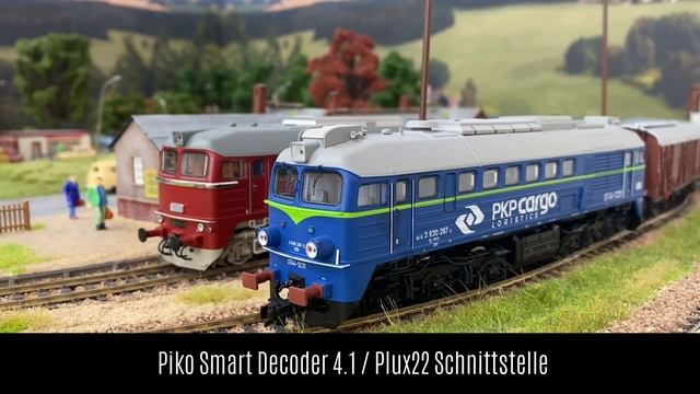 Piko ST44 #52812-2 DCC, Sound, Epoche VI, PKP, M62, Zugstärke, LED, Fahrvideo, Präsentation смотреть онлайн