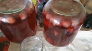 Компот из виктории на зиму