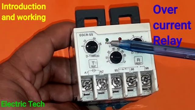 Over load relay complete introduction and Testing on Three Phase motor смотреть онлайн