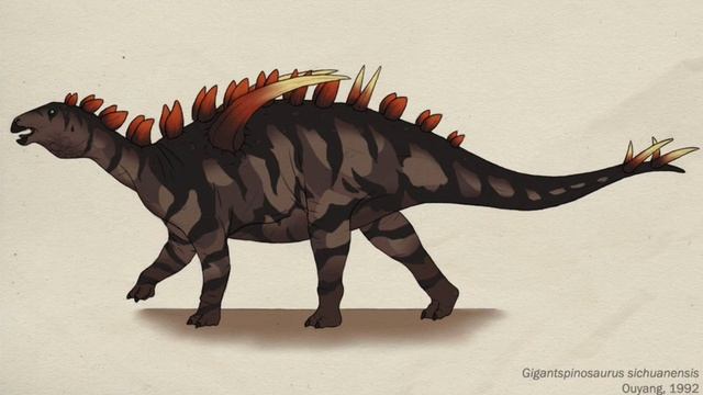 Gigantspinosaurus Sound Effects смотреть онлайн