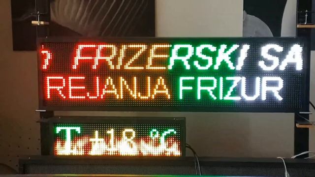 LED TEKST ZA IZLOŽBO