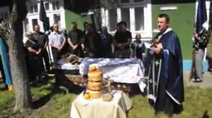 24.07.14 р. с. Вікно, Городенківського району, похорон солдата Андрія Галая