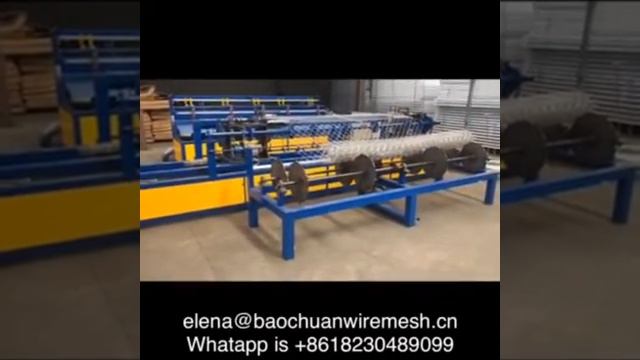 Single wire fully automatic chain link machine with 4.5 kw motor +86 182 3048 9099 смотреть онлайн