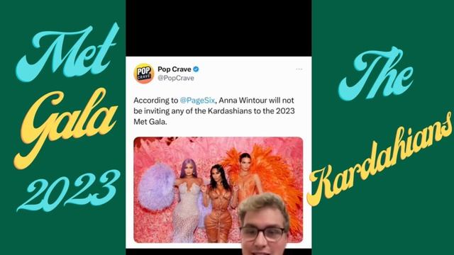 This Is Why Kardashians Banned From The Met Gala 2023!! смотреть онлайн