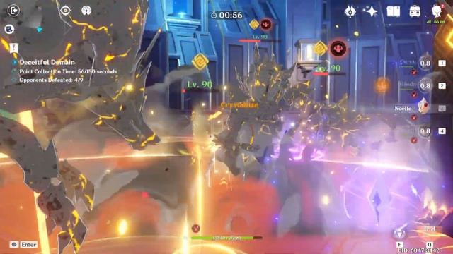 8000 score using Noelle in Deceitful Domain, no food buffs. | Gorou, Albedo, Noelle, Zhongli смотреть онлайн