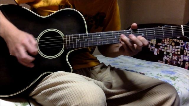 C3 C-Cube OP 1 - Endless Story guitar cover (overdub) смотреть онлайн